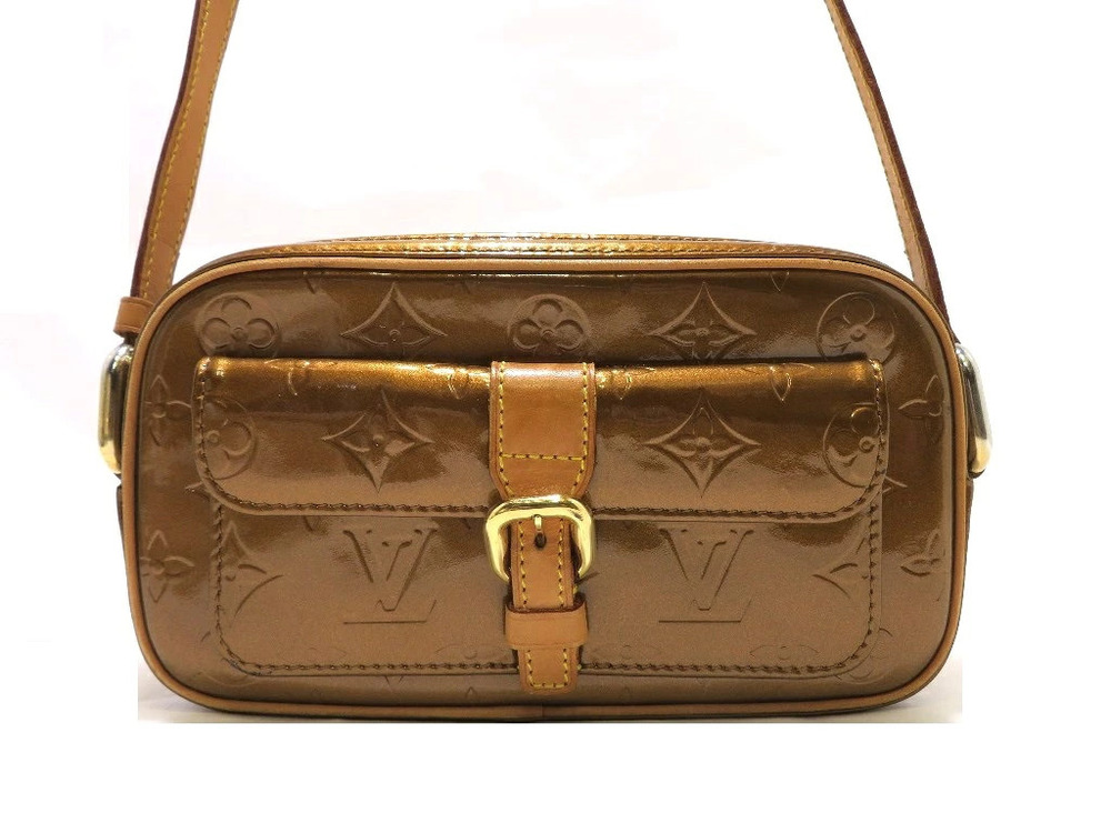 LOUIS VUITTON Christie Vernis Bronze Brown